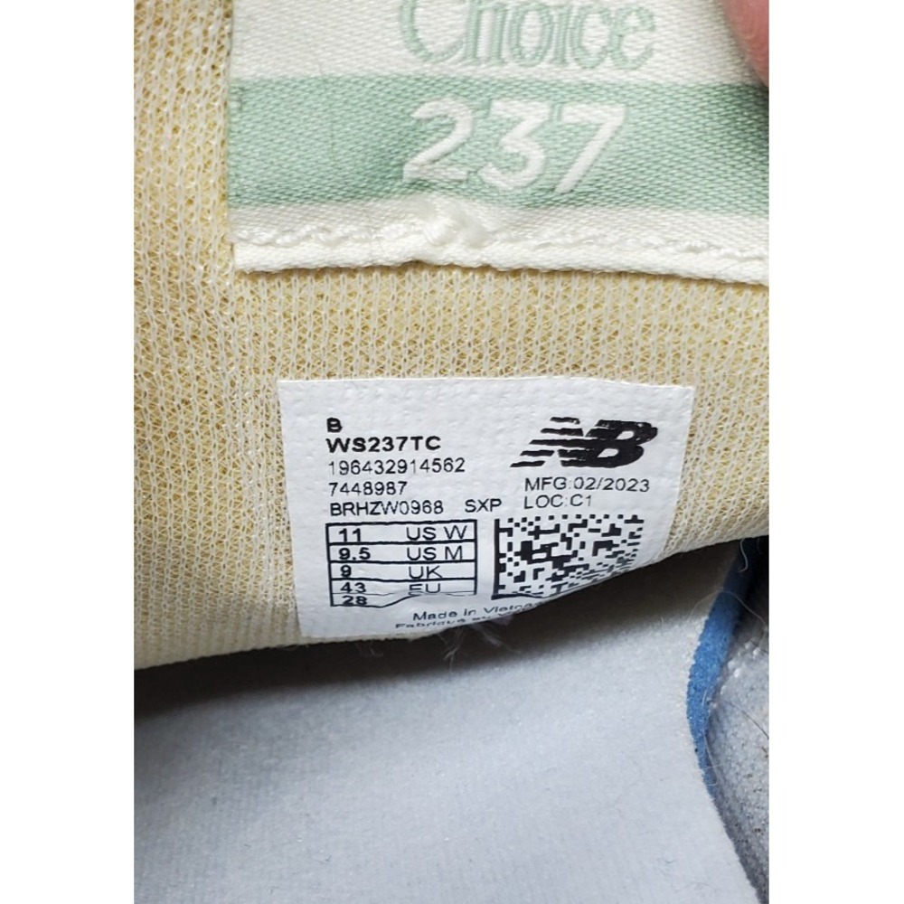 New Balance 237 Shoes Womens 11 Retro Sneaker Colorful Chunky Lace‎ Up Low - Picture 10 of 11